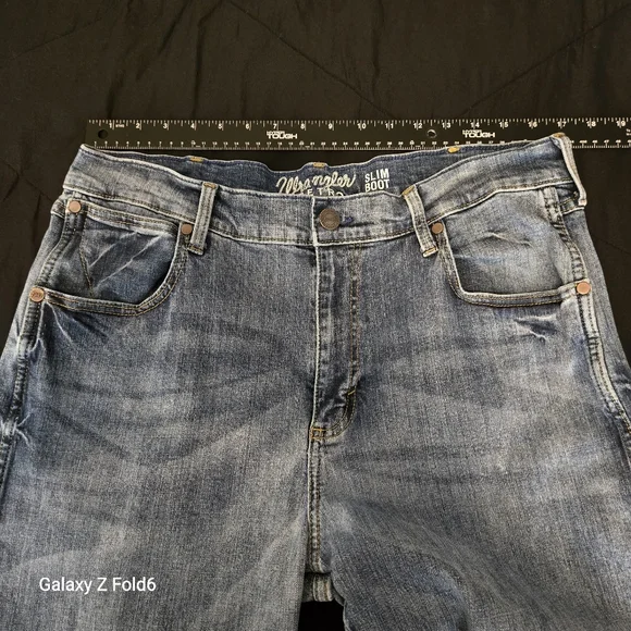 Wrangler Retro Slim Boot Jeans‎ Men’s Size 36x34 Medium Wash - Picture 4 of 9